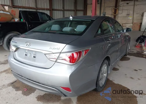 2014 Hyundai Sonata Hybrid z USA, uszkodzony, nr VIN KMHEC4A46EA117178